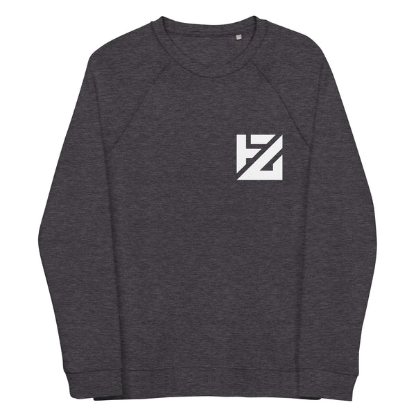Unisex organic raglan sweatshirt - Flozone