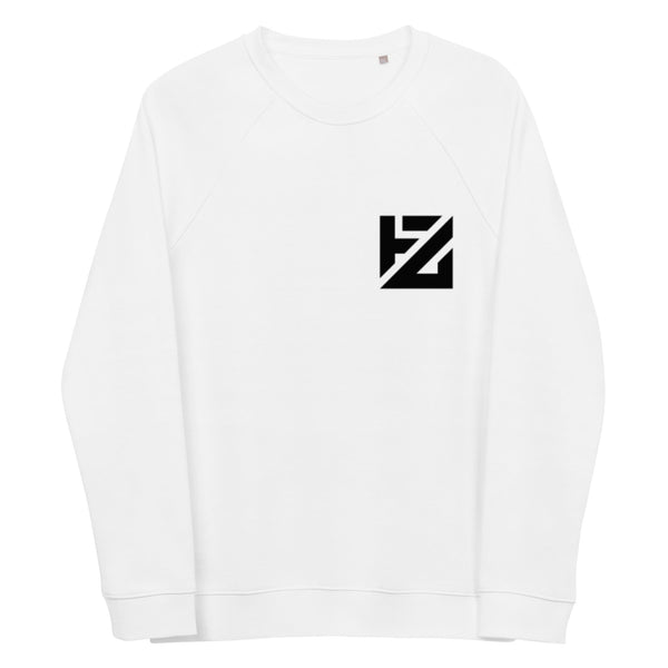Unisex organic raglan sweatshirt - Flozone