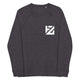 Unisex organic raglan sweatshirt (W) - Flozone